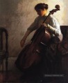 Le violoncelliste tonalism peintre Joseph DeCamp